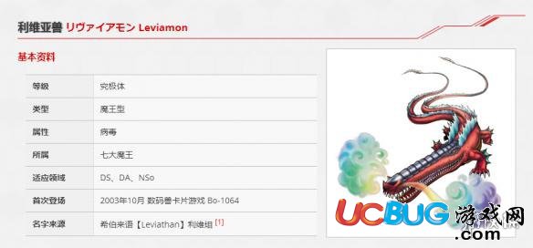 《数码宝贝rearise手游》利维坦兽图鉴及其技能