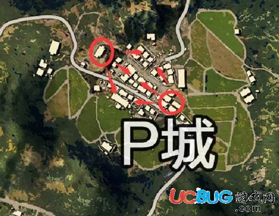 《绝地求生全军出击手游》P城怎么打 P城打法攻略