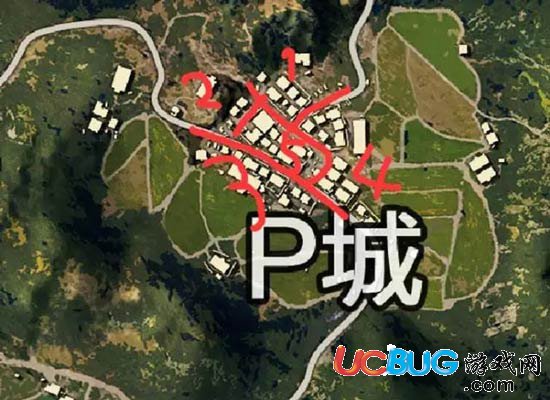 《绝地求生全军出击手游》P城怎么打 P城打法攻略