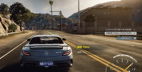 《极品飞车OL》经典鸥翼门——梅赛德斯奔驰 SLS AMG Black Series2014