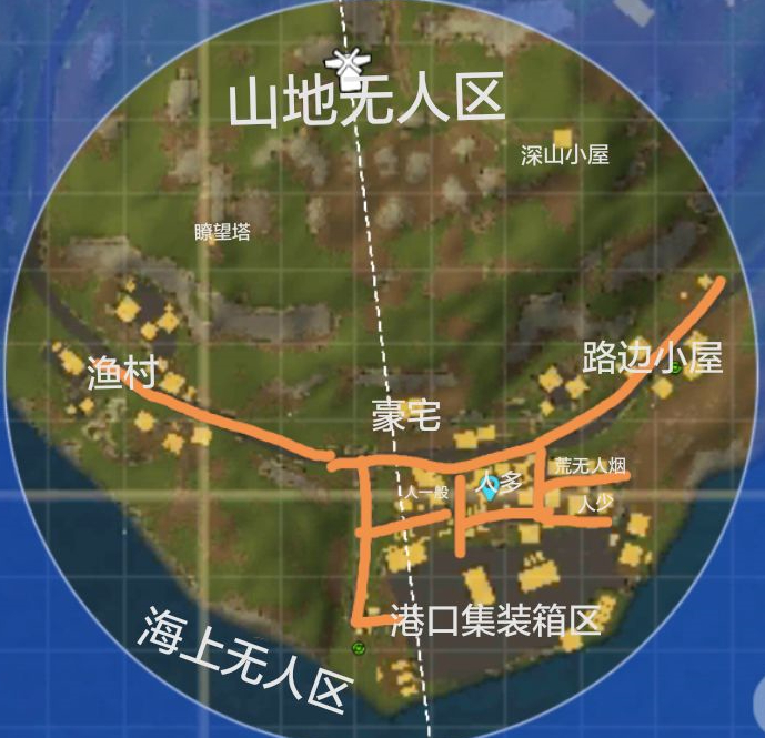 香肠派对跳哪些地方容易吃鸡-香肠派对哪些地方刷的物资多