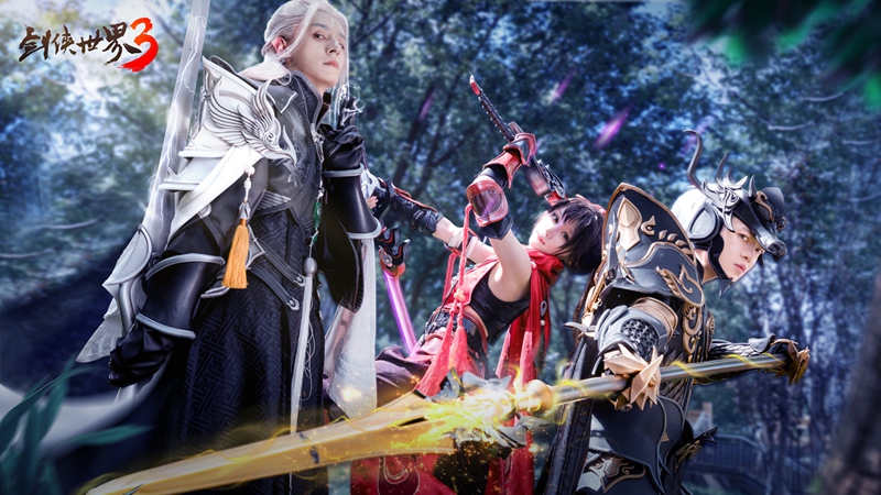 五大门派聚首《剑侠世界 3》神级cosplay大片曝光