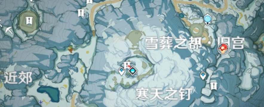 原神雪山八个石碑分布位置攻略