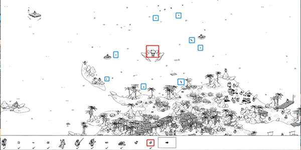 隐藏的家伙海滩第四关攻略-海滩第四关怎么过