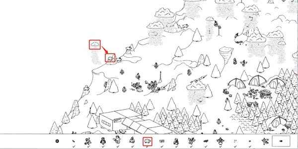 隐藏的家伙雪地第三关攻略-雪地第三关通关指南