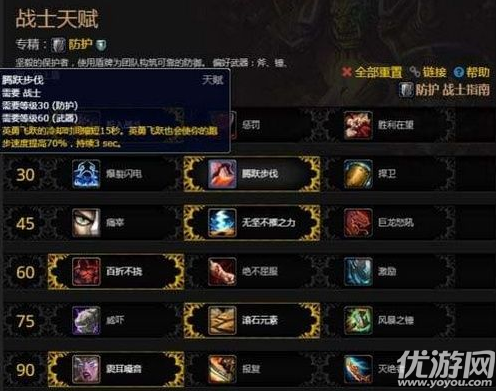 魔兽世界8.0防战天赋怎么加点-魔兽世界8.0防战天赋加点推荐