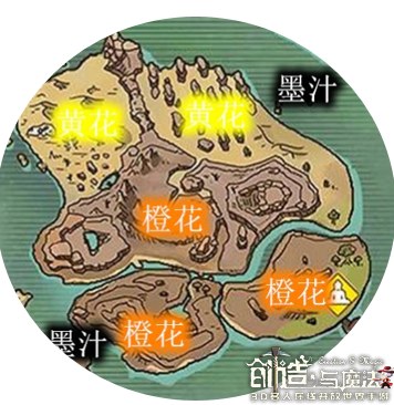 创造与魔法面包岛资源怎么分布的-创造与魔法面包岛资源分布一览