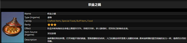 原神炽金之锅食谱获取方法一览