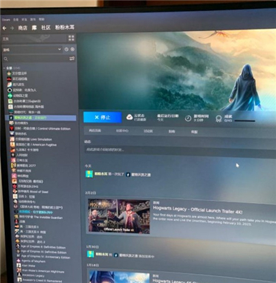 霍格沃茨之遗steam游戏卡死怎么办