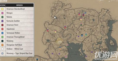 荒野大镖客2虎纹野马在哪-荒野大镖客2虎纹野马位置介绍