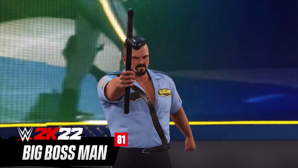 《WWE 2K22》游戏传奇巨星名单预告片公布