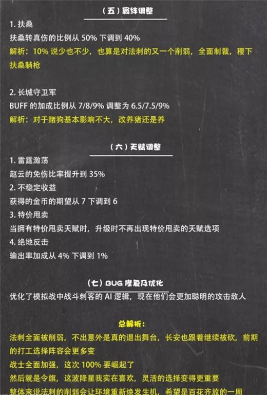 王者荣耀自走棋12.3更新详解：法刺大幅削弱-战士全面增强