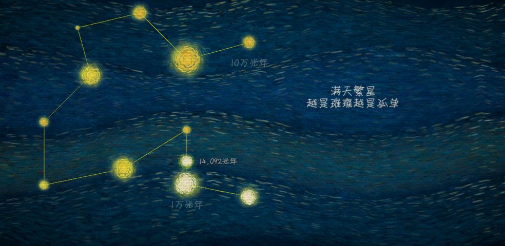 《我们相距十万光年》暗恋星空般美丽