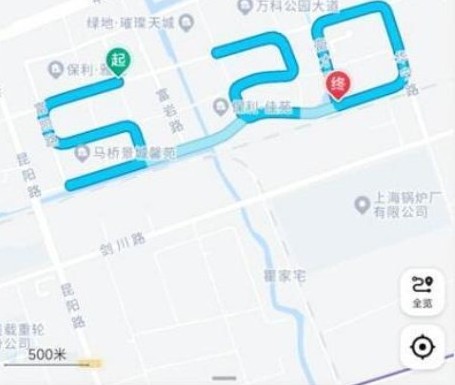 高德地图怎么标线路图