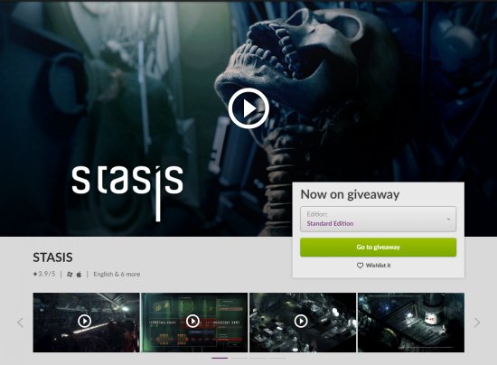 GOG特卖活动开启 《沉睡（Stasis）》限时免费领取