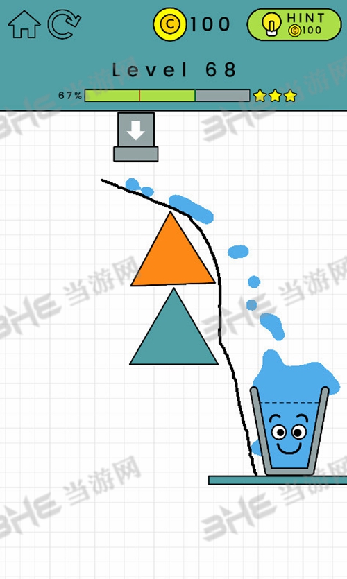 HappyGlass第68关三星通关攻略