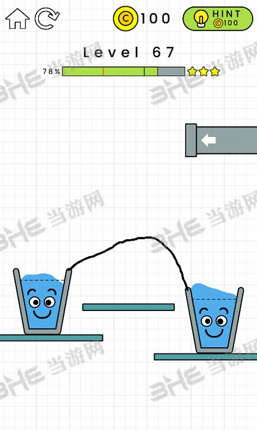 HappyGlass第67关三星通关攻略