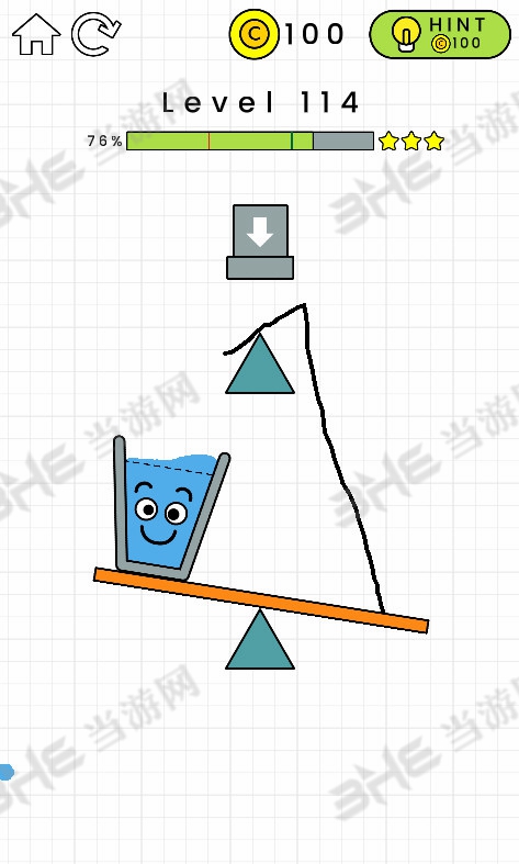 HappyGlass第114关三星通关攻略