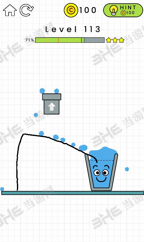 HappyGlass第113关三星通关攻略