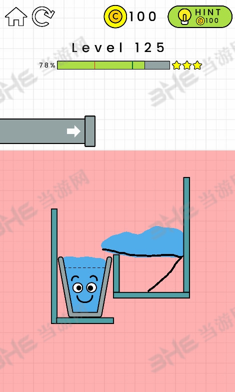 HappyGlass第125关三星通关攻略