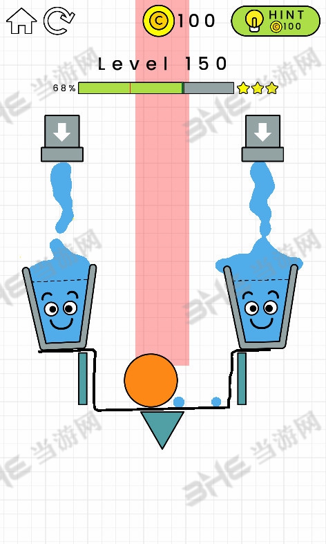 HappyGlass第150关三星通关攻略