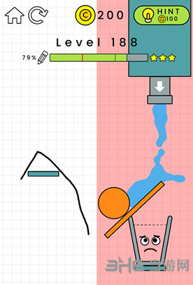 HappyGlass第188关三星通关攻略