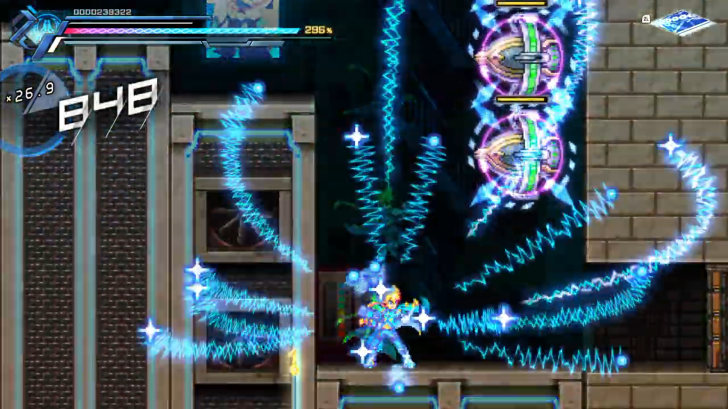 《苍蓝雷霆GUNVOLT3锁环》 第三弹DLC影片公开