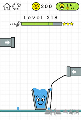 HappyGlass第218关三星通关攻略
