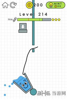 HappyGlass第214关三星通关攻略