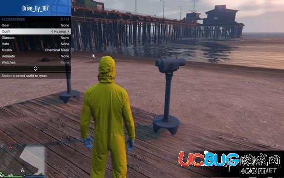 《侠盗猎车手5(GTA5)》同时戴防毒面具和防弹头盔方法解析