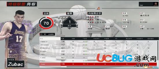 《NBA2K17》王朝模式湖人推荐阵容一览