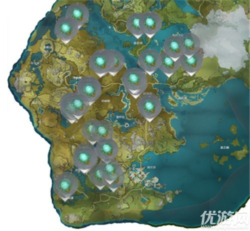 原神发光髓在哪里-原神58个发光髓刷新位置介绍
