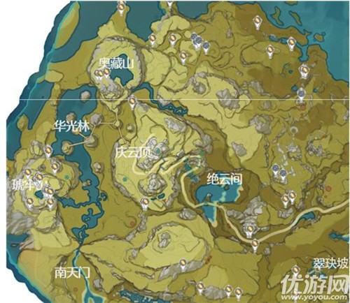 原神琉璃袋在哪里采-原神璃月山壁怎么解锁