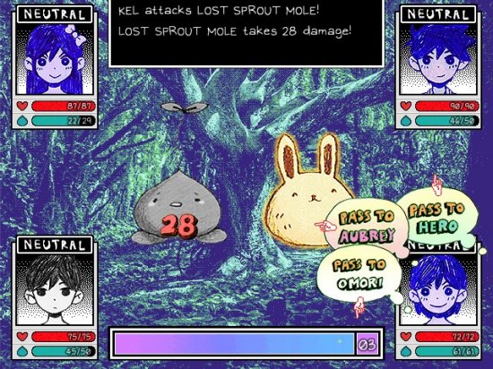 心理恐怖RPG《OMORI》销量破百万 官方公布贺图庆祝