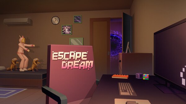 2D平台解谜游戏《Escape Dream》登陆Steam 售价18元