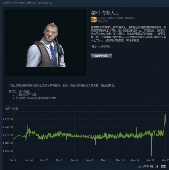 《CS2》引发《CSGO》饰品价格暴涨！交易平台一度陷入崩溃无法访问