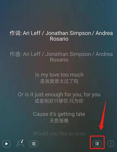 网易云音乐如何关闭歌词翻译