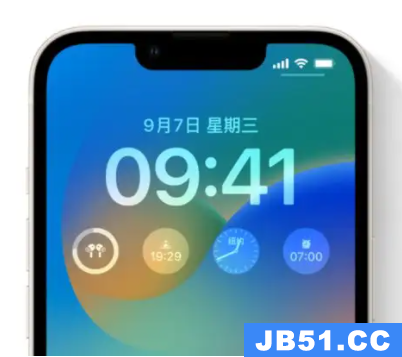 怎么改iphone锁屏时间字体