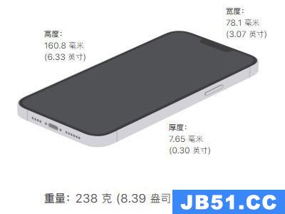 iphone13promax尺寸是多少