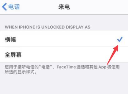 ios14来电弹窗怎样设置