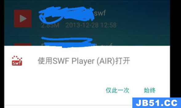 手机上如何打开swf文件,有操作