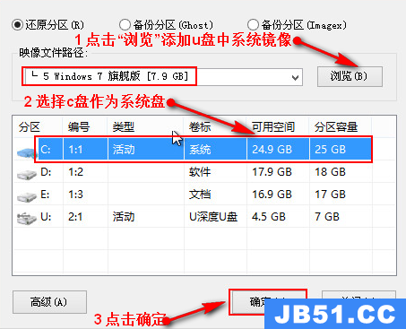 u深度装win7系统教程