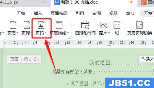 页脚的罗马数字怎么设置详细教程