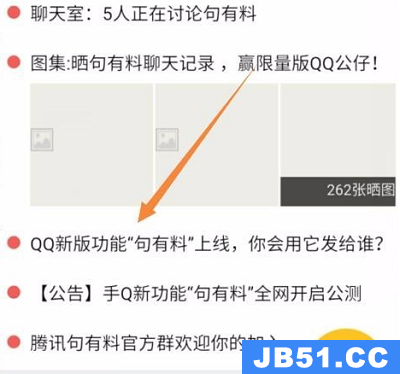 qq句有料功能怎么开启