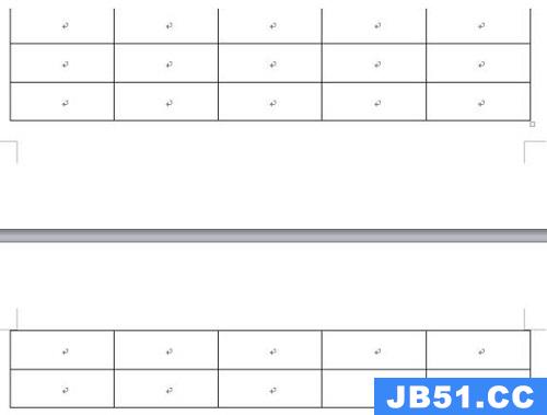 word表格分两页断开怎么办