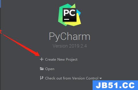 pycharm如何创建新项目