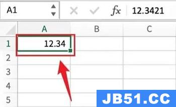 excel数字怎么保留两位小数点但还是显示多位