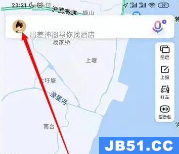 手机地图测距怎么使用