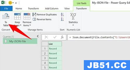 js json转excel