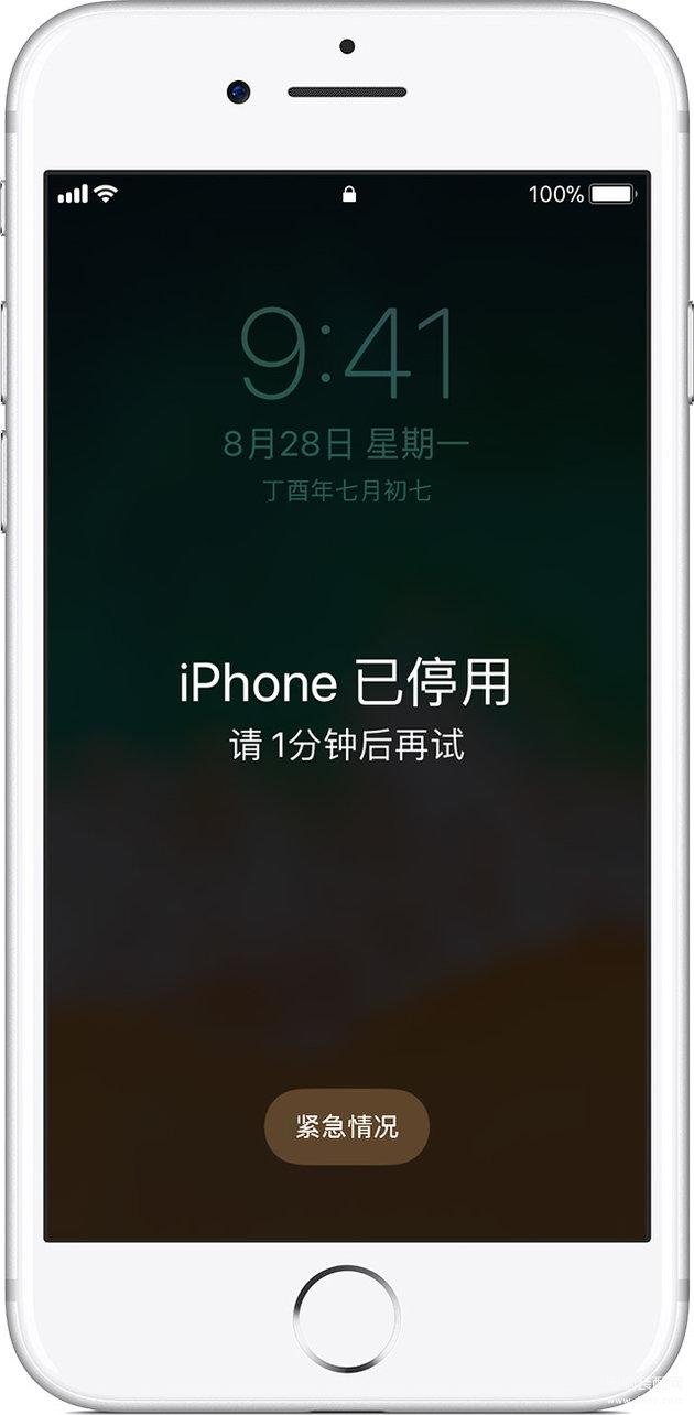 进入iphone官网找回密码